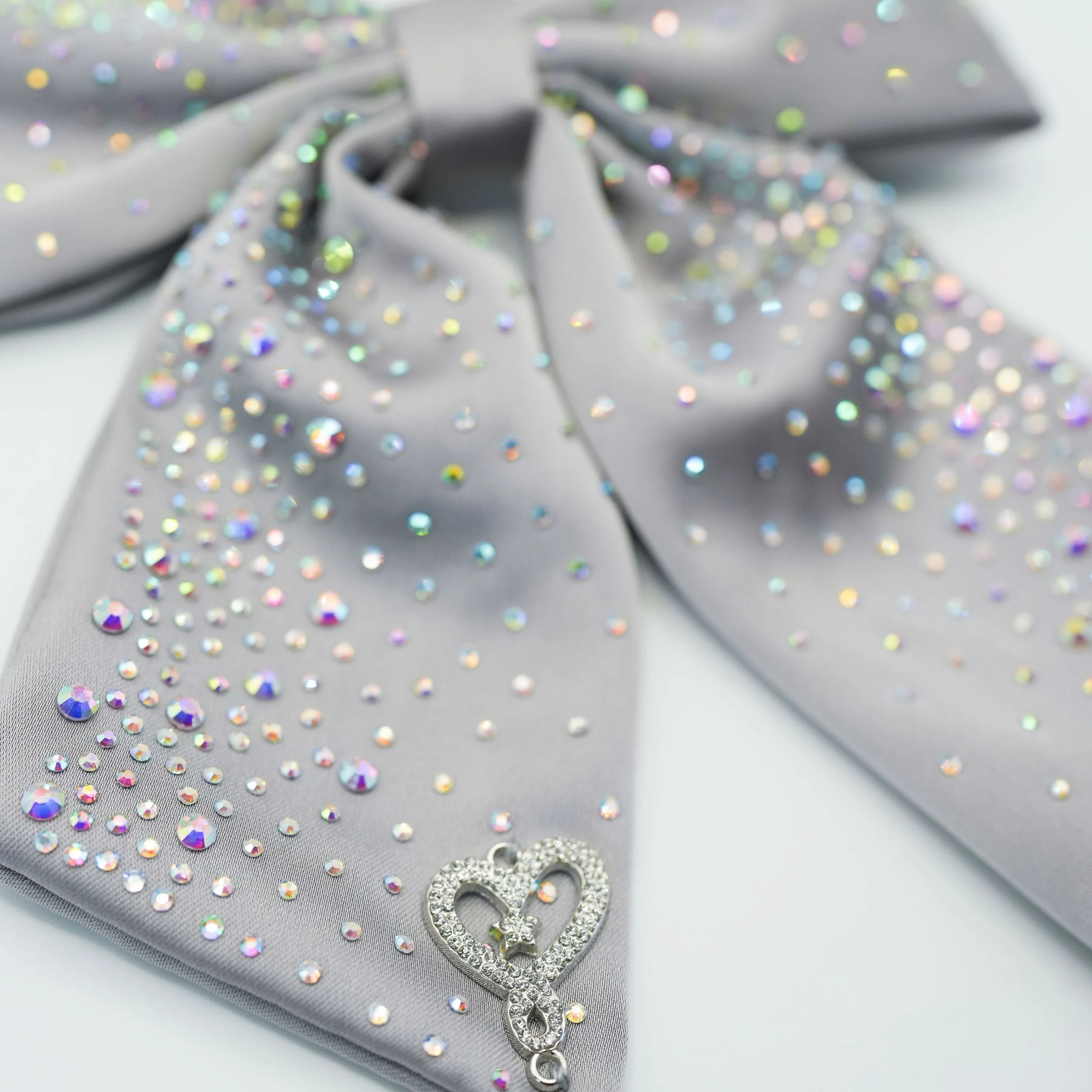 Joelle I'm Still Dancin' Soft Silver Bow - Image 3